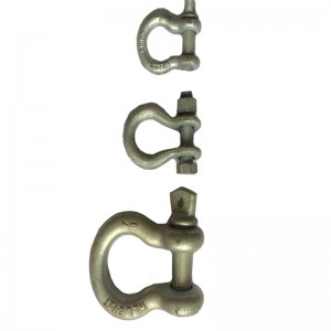 Boltype US Type Alloy Steel Drop Forged D Shackle G2150