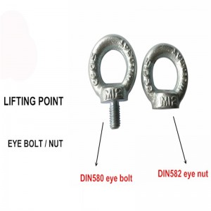 DIN580 løftende øjenbolt (DIN580)